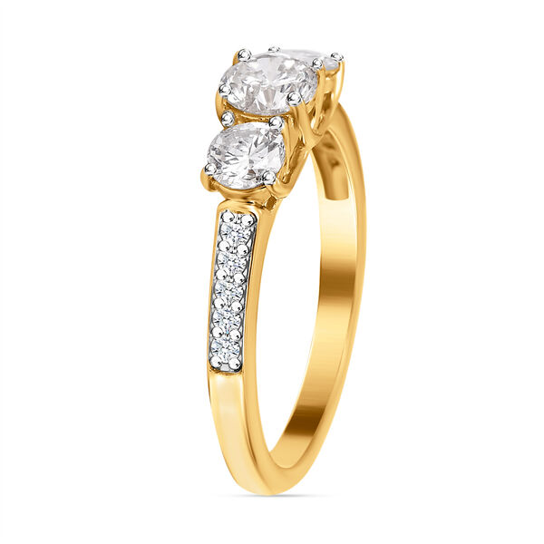 New York Kollektion- I1-I2 GH Diamant Ring- 1,15 ct. image number 3