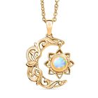 Natürlicher, äthiopischer Welo Opal Schmuckset ca. 0.41 ct