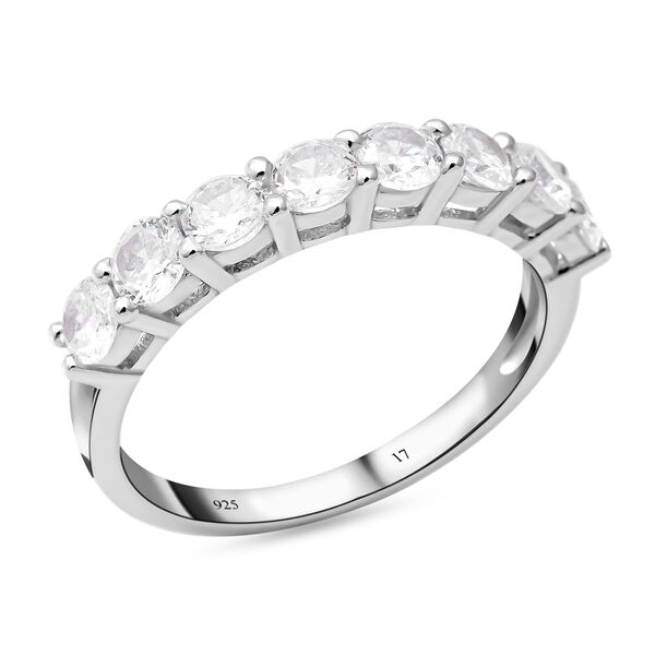 Lustro Stella - Zirkonia-Ring, 925 Silber rhodiniert  ca. 0,42 ct image number 2