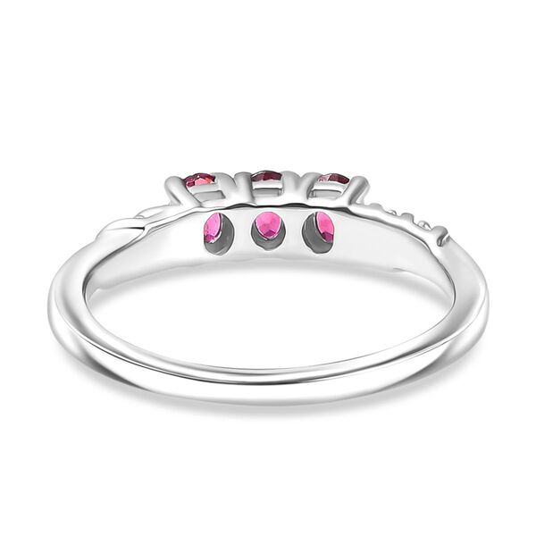 Rhodolith Granat Schmuckset - 1,44 ct. image number 7