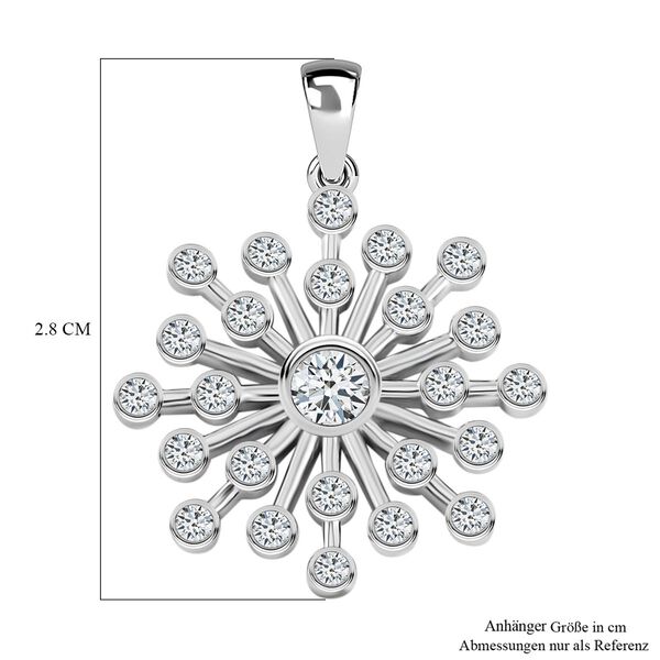 Moissanit Anh&auml;nger - 0,75 ct. image number 6