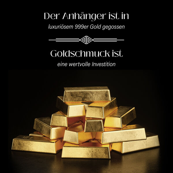 Barren Anh&auml;nger in 999 Gold image number 4