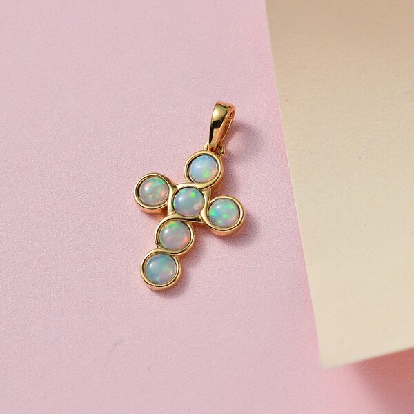 Nat&uuml;rlicher, &auml;thiopischer Welo Opal-Anh&auml;nger - 1,52 ct. image number 3