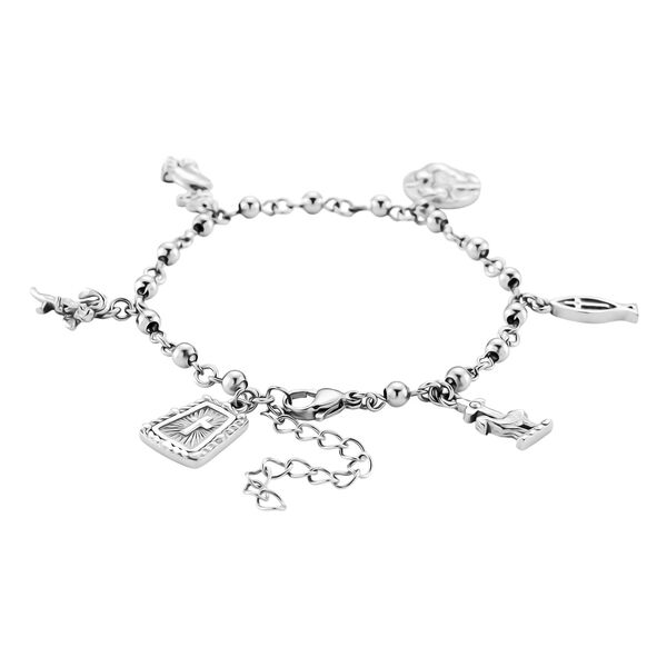 Reiner Edelstahl Armband ca. 19 cm ca. 12,20g image number 4