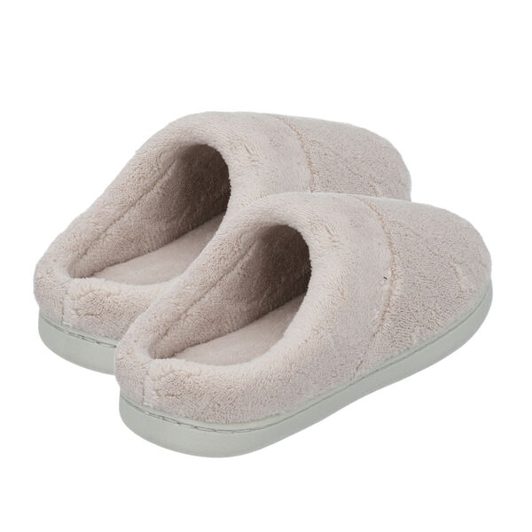 Anti-Ermüdung Comfort Memory Foam Hausschuhe, Größe 36, Beige image number 6