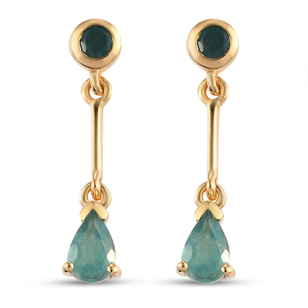 Grandidierit Ohrh&auml;nger - 1,04 ct. image number 4