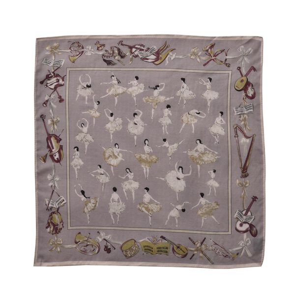 LA MAREY Foulard Quadratischer Schal, Pink image number 0