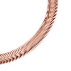 Schlangen Armband, ca. 19 cm, Edelstahl, ca. 6,00g, roséfarben image number 2