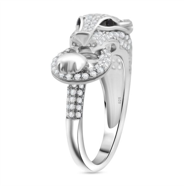 Lustro Stella Wei&szlig;er Zirkonia Panther Ring image number 4