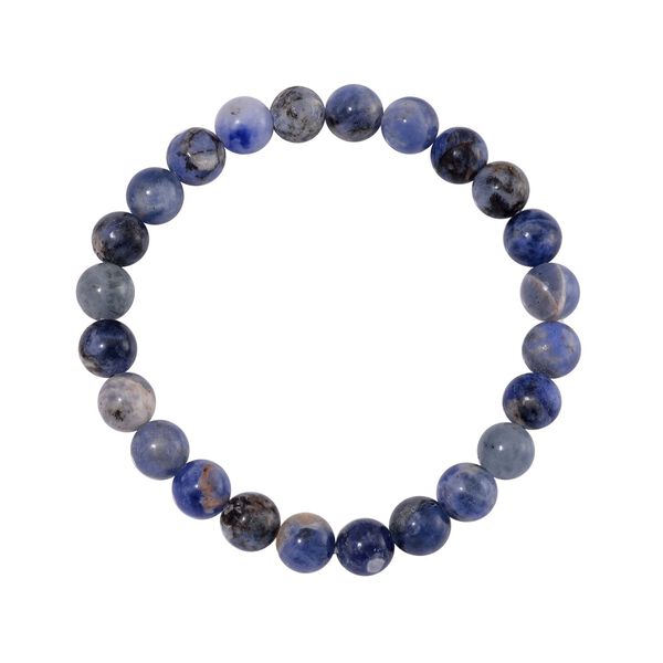 Sodalith Schmuckset Reiner Edelstahl ca. 285.00 ct. image number 5