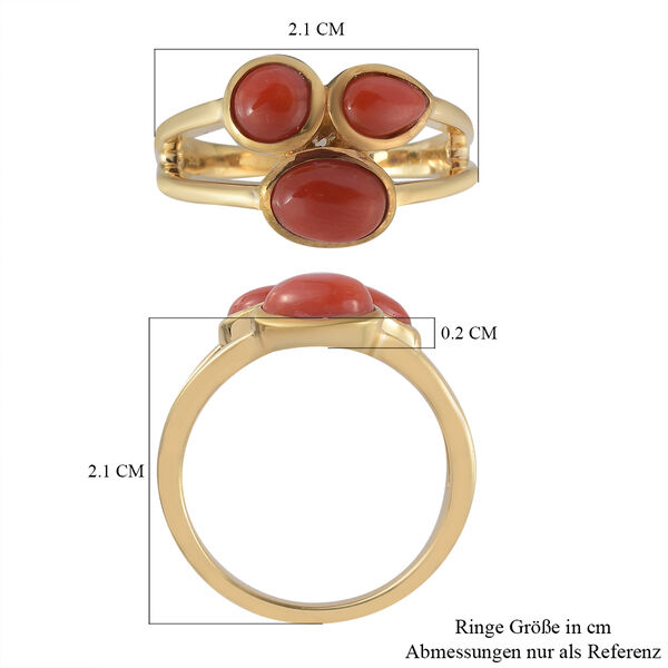 Koralle-Ring - 2,02 ct. image number 7