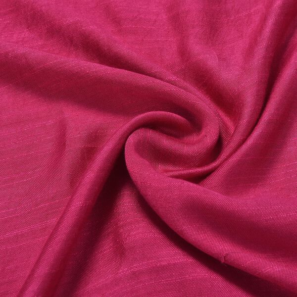 Schal aus Seide und Leinen, 70x200 cm, Rosa image number 6