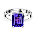Rhapsody AAAA Tansanit Ring 950 Platin (Größe 18.00) ca. 3.82 ct