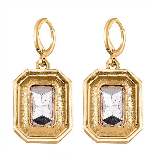 Glasperlen, grünes Glas und weißes Kristall-Schmuckset image number 10