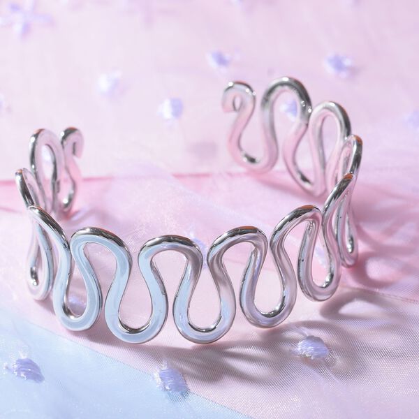 Armreif in 925 Silber, 19 cm image number 2