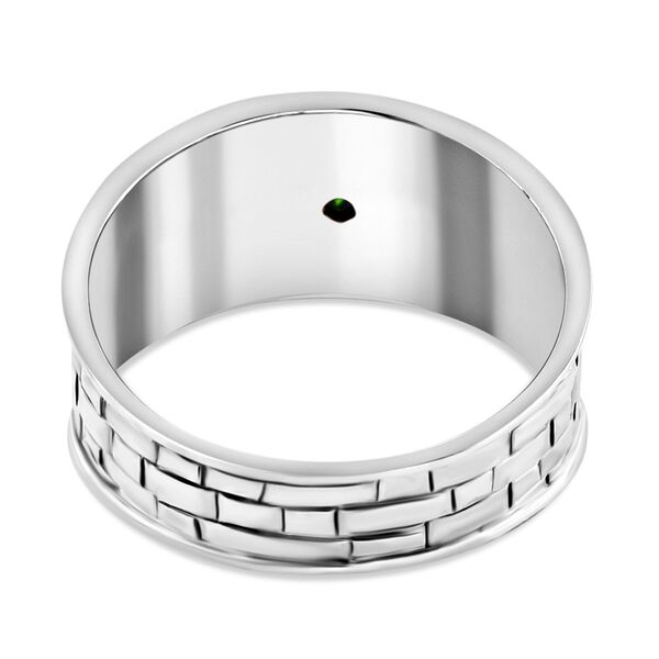 Royal Bali Kollektion - Nat&uuml;rlicher Chromdiopsid Ring - 0,50 ct. image number 4