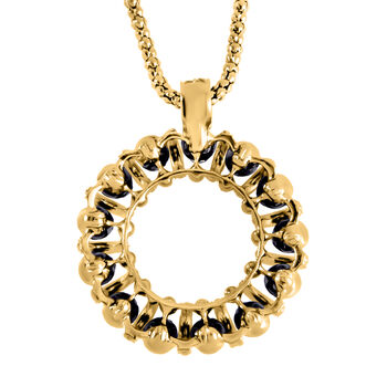 Neongr&uuml;ner Kristall Halskette ca. 70 cm  Std Schwarz