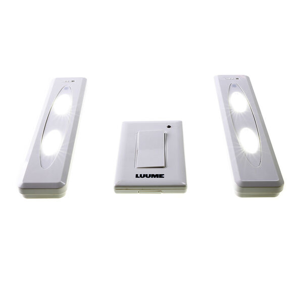 Doppel-LED-Schrankleuchte mit Fernbedienung