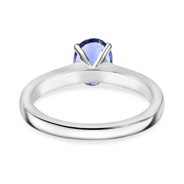 Rhapsody AAAA Tansanit Ring 950 Platin (Gr&ouml;&szlig;e 17.00) ca. 1,27 ct image number 5