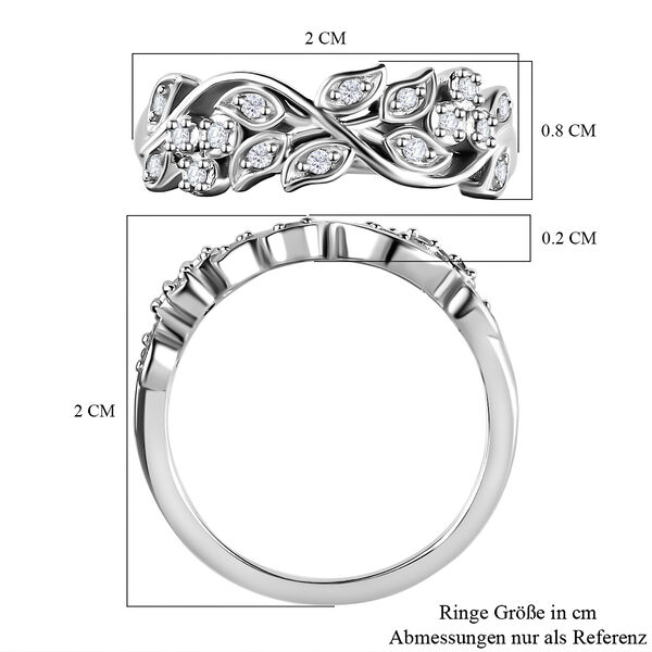 ALLORO klassischer Diamant-Ring image number 7