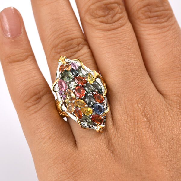 Multi Saphir Ring - 7,35 ct. image number 3