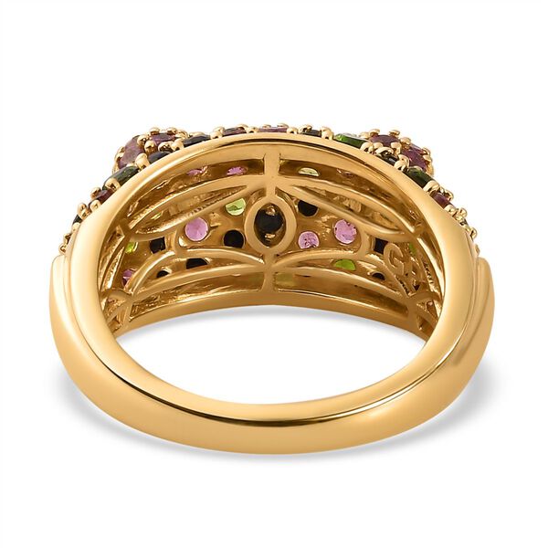 GP Italian Garden Kollektion- Rhodolith Granat, schwarzer Spinell, Chromdiopsid und blauer Saphir - 4,27 ct. image number 6