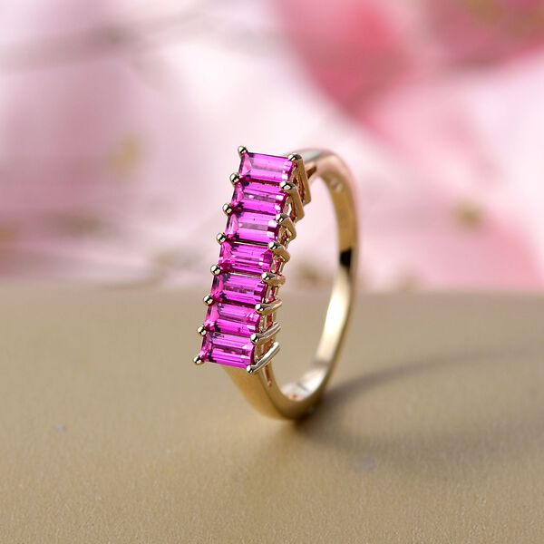 AAA burmesischer Rubin Ring in 585 Gold -1,06 ct. image number 2