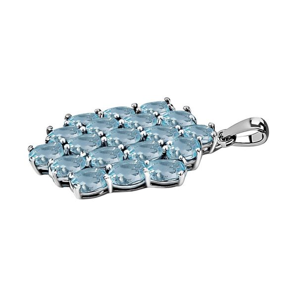 Himmelblauer Topas-Anh&auml;nger - 7,50 ct. image number 4