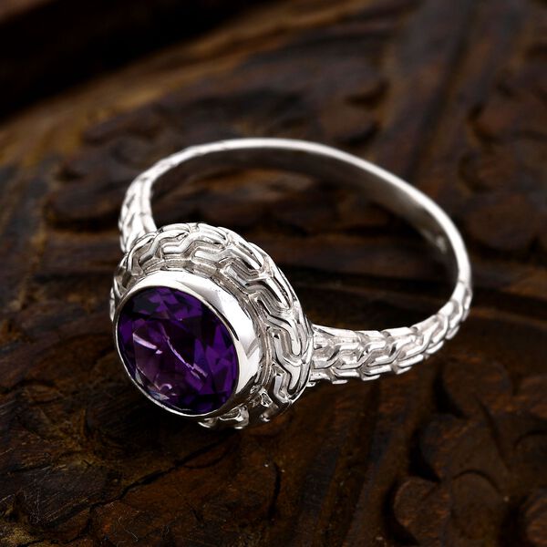Royal Bali Kollektion - Afrikanischer Amethyst-Ring - 2,47 ct. image number 1