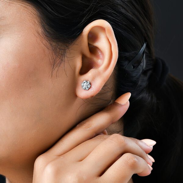 Wei&szlig;e Diamant-Ohrstecker - 0,10 ct. image number 3