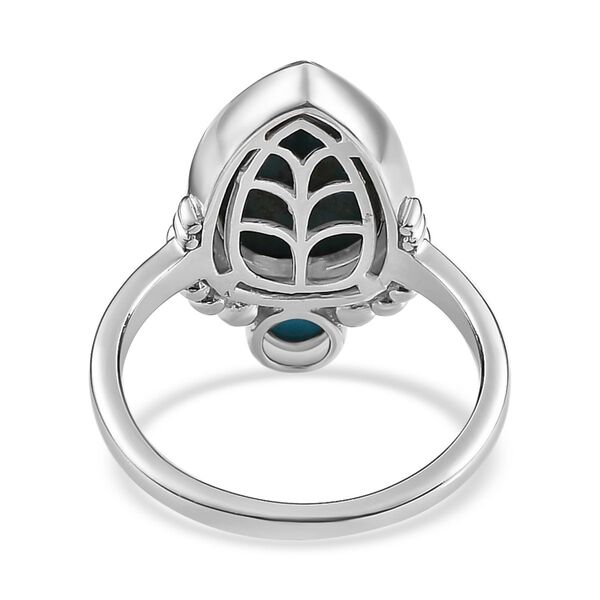 Sierra Nevada T&uuml;rkis und Sleeping Beauty T&uuml;rkis Ring - 5,50 ct. image number 6