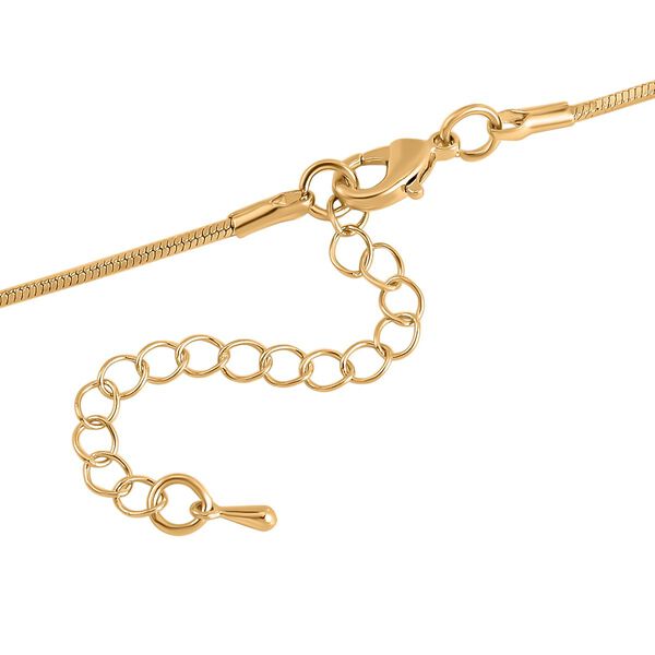 Weißer Kristall Halskette ca. 60 cm Legierung emailliert image number 5