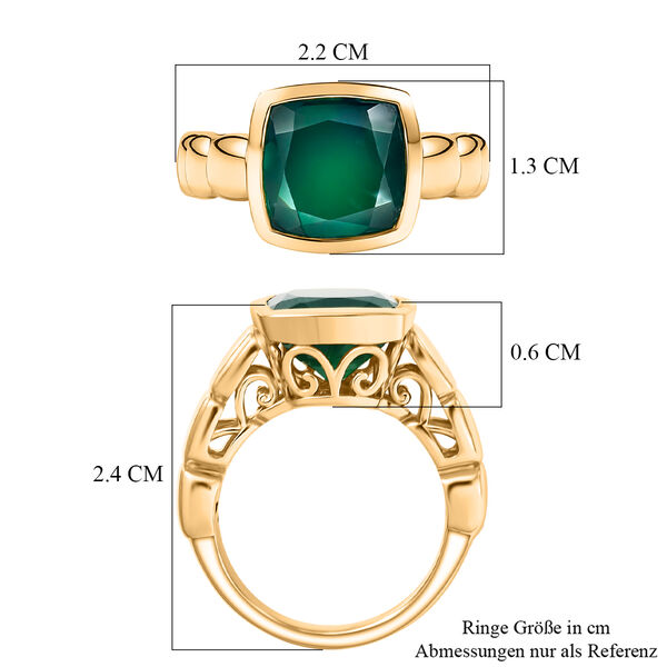 EverTrue Verde Onyx Ring - 4,96 ct. image number 5