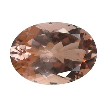 AAAA Morganit ungefasster Edelstein, Oval- und Facettenschliff - 5,67 ct.