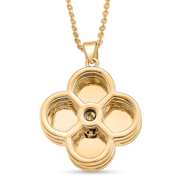 Weiße Süßwasser Perle, Weißes Perlmutt Schmuckset ca. 50 cm Nickelfreies Messing, Reines Kupfer vergoldet 14.00 ct image number 4