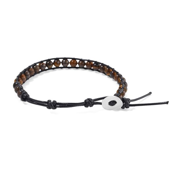 Flexibles gelbes Tigerauge Armband - 35 ct. image number 4