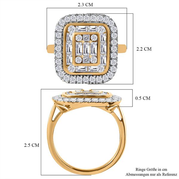 J Francis gefertigt mit SWAROVSKI- Swarovski Zirkonia Ring image number 7