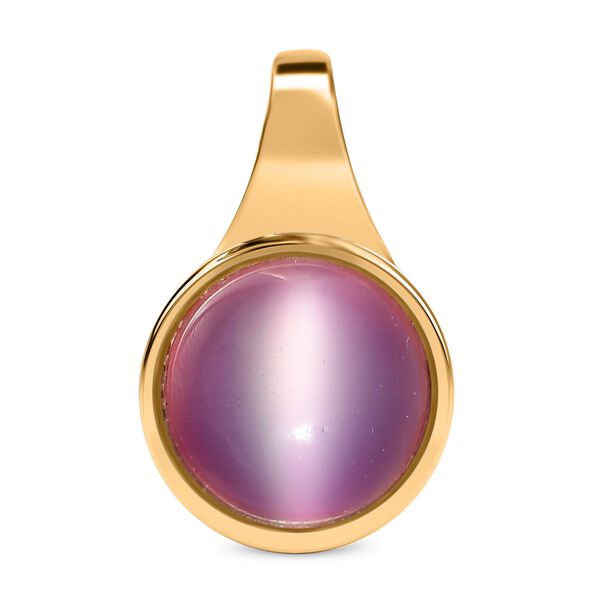 Flamingo Mondstein Anh&auml;nger - 4,16 ct.