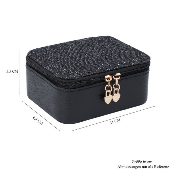 Glitzernde Schmuckschatulle- Schwarz image number 5