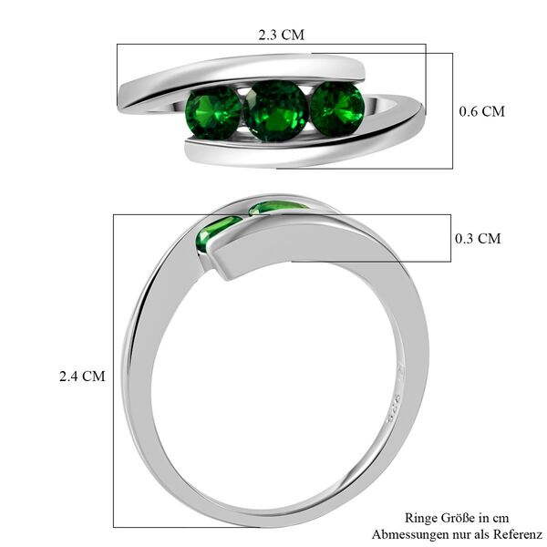 Grüner Zirkonia-Ring - 1,67 ct. image number 4