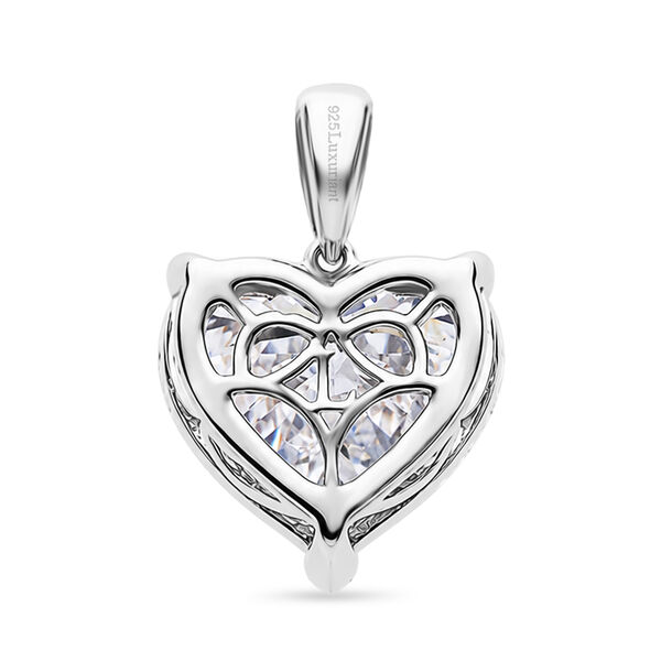 LUXURIANT DIAMOND - Lab Grown Diamant IGI zertifiziert VS-G Anh&auml;nger 925 Silber Rhodiniert ca. 10.04 ct image number 4