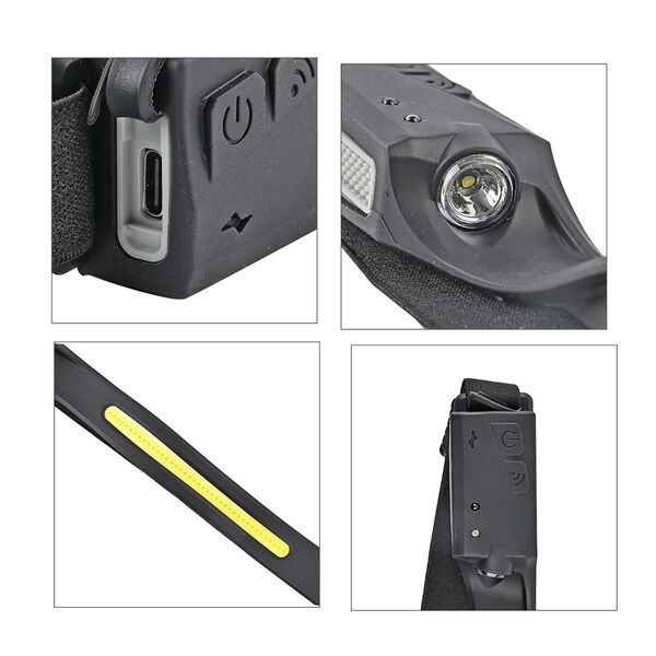 LED Stirnlampe mit Bewegungssensor image number 6