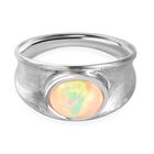 AA natürlicher, äthiopischer Welo Opal-Ring - 1,02 ct. image number 0