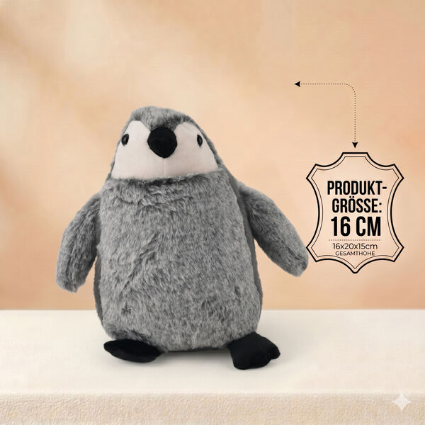 Penguin Door stopper Product size:16*20*15CM Packing:1PC/opp bag+sticker Function: Damage-Free for Doors Anti-Slam & Lockout Protection Pinch-Free Safety Color:Gray Material:Polyester+sand Product size:16*20*15cm image number 3