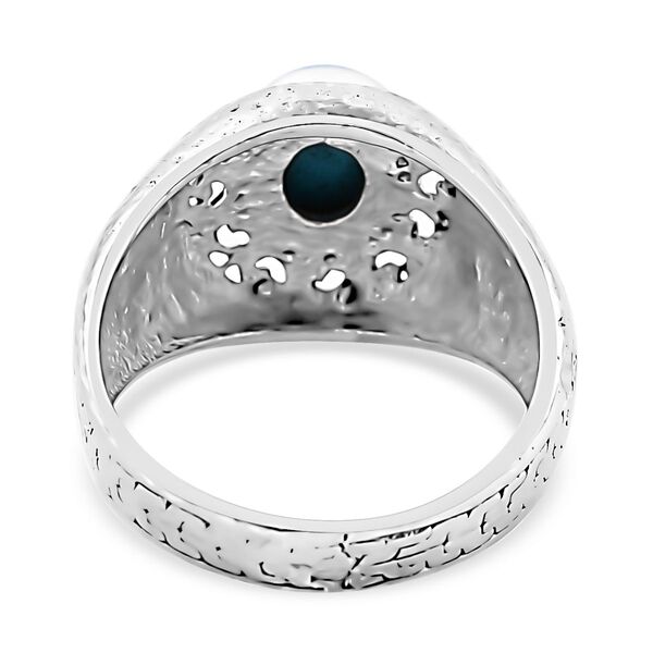 Royal Bali - Sleeping Beauty Türkis Ring, 925 Silber, (Größe 17.00), ca. 2.27 ct image number 4