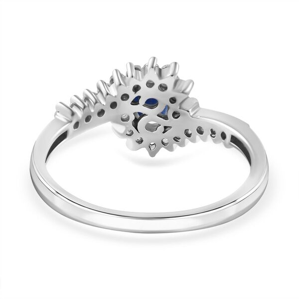 AA Blauer Saphir Ring, ca. 1,13 ct. image number 4