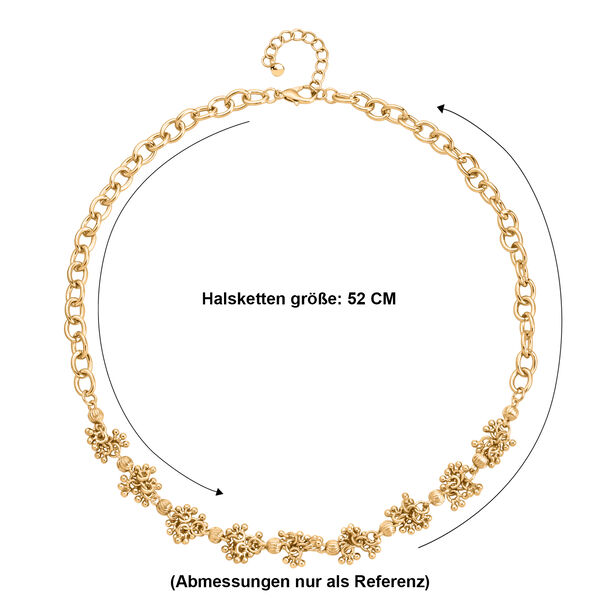 Gelb Halskette ca. 52 cm + 5 cm Extender, ca. 38,50g image number 5
