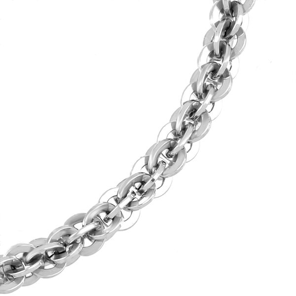 LA BELLA feinstes handgefertigtes Italienisches Vortex Armband ca. 19 cm 925 Silber image number 1