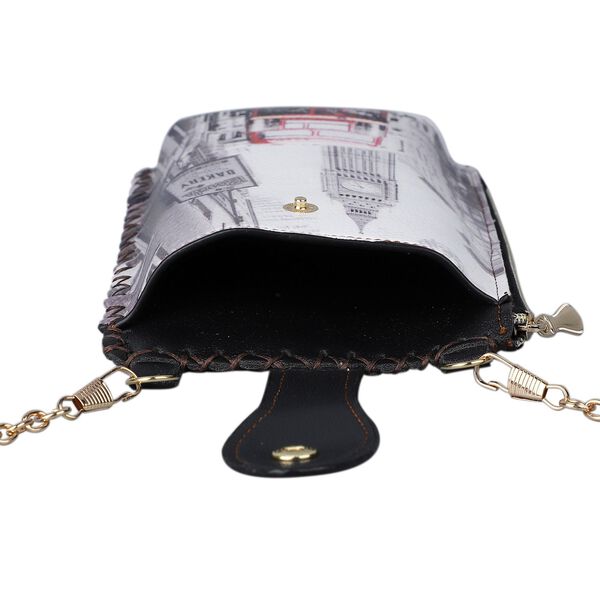 Handy Crossbody Tasche aus Kunstleder, Big Ben image number 6