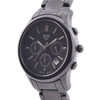 EON 1962 japanisches Uhrwerk, schwarz